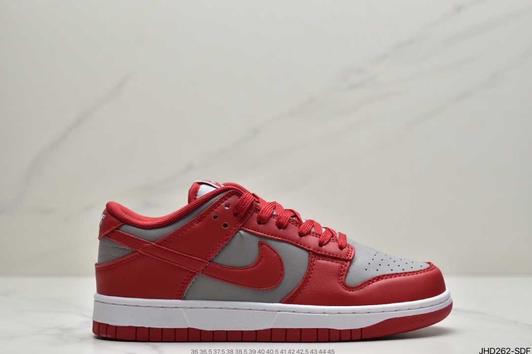 190 耐克Nike SB Dunk Low PRO QS大学灰红扣篮系列低帮休闲运动滑板板鞋DD1391-002