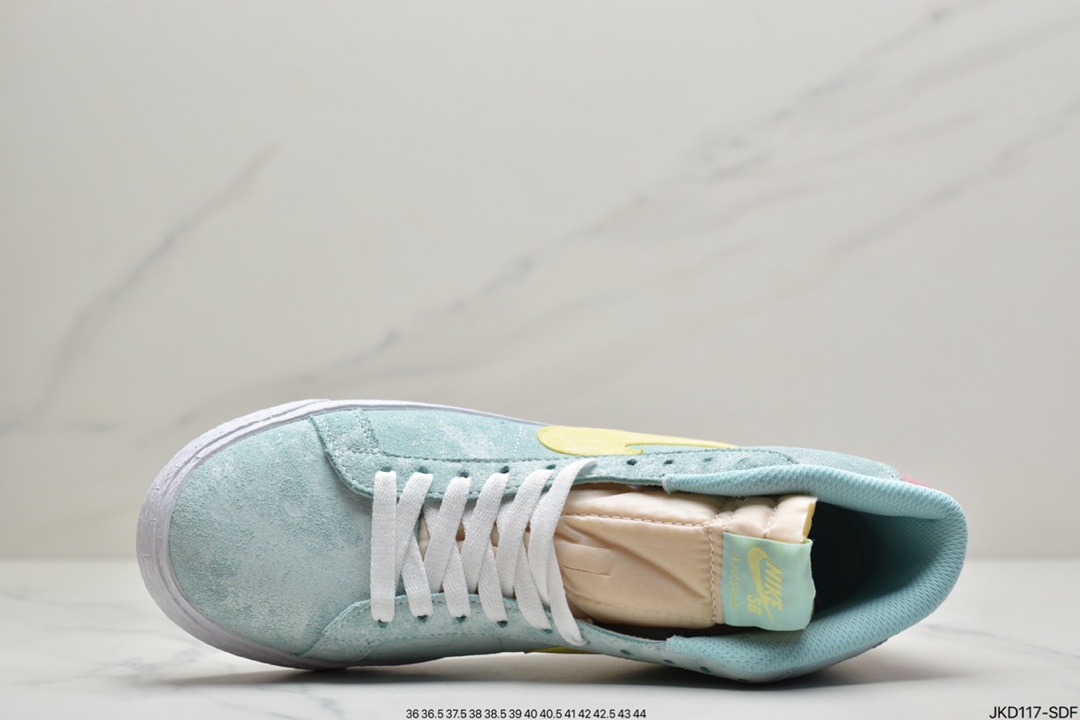 190 NIKE耐克男女鞋秋季Blazer Mid开拓者猪八戈运动高帮休闲鞋板鞋DA1839-300