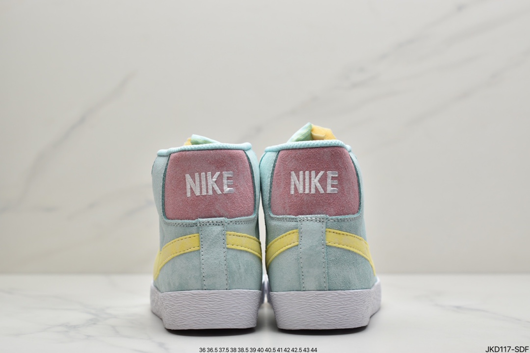 190 NIKE耐克男女鞋秋季Blazer Mid开拓者猪八戈运动高帮休闲鞋板鞋DA1839-300