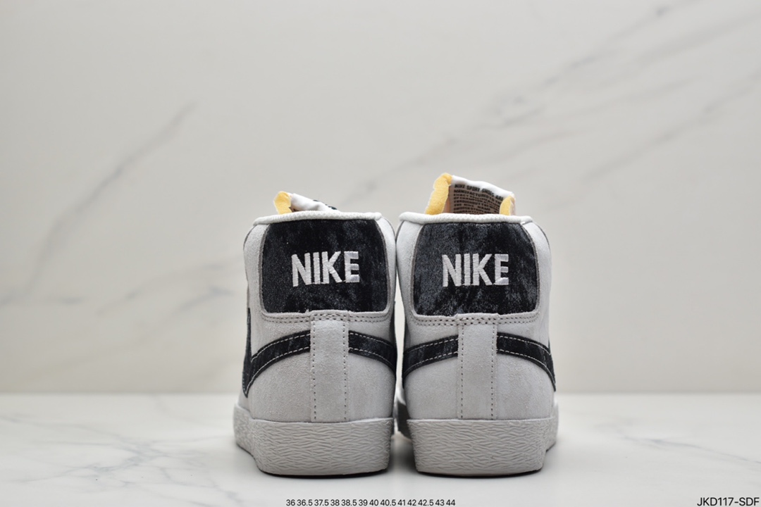 160 NIKE耐克男女鞋秋季Blazer Mid开拓者猪八戈运动高帮休闲鞋板鞋DA1839-300