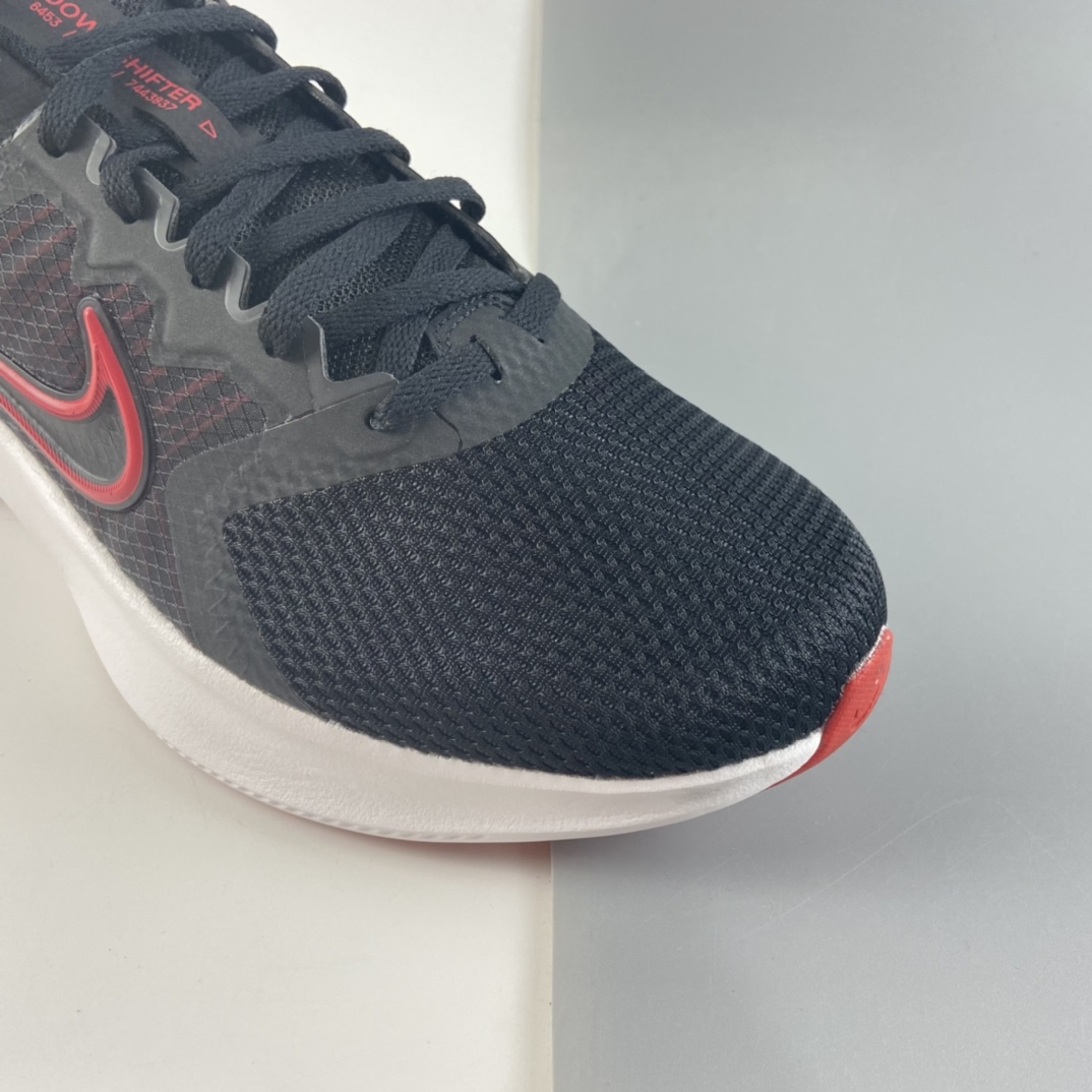 P180  NIKE Downshifter 11 2021夏季新款登月缓震网面轻便透气跑步鞋 CW3411-005