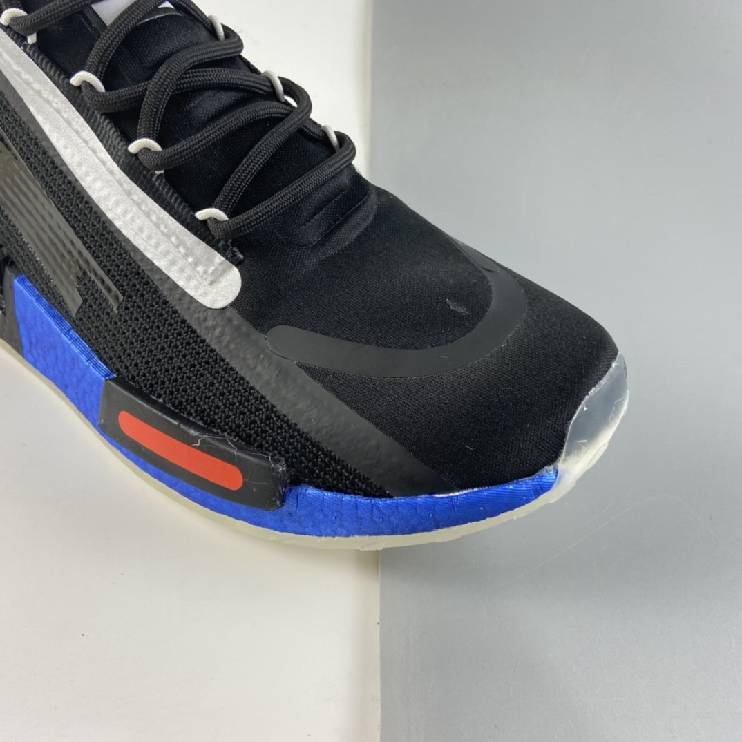 P220  AD NMD_R1 SPECTOO 阿迪三叶草低帮休闲爆米花跑步鞋 FX6819
