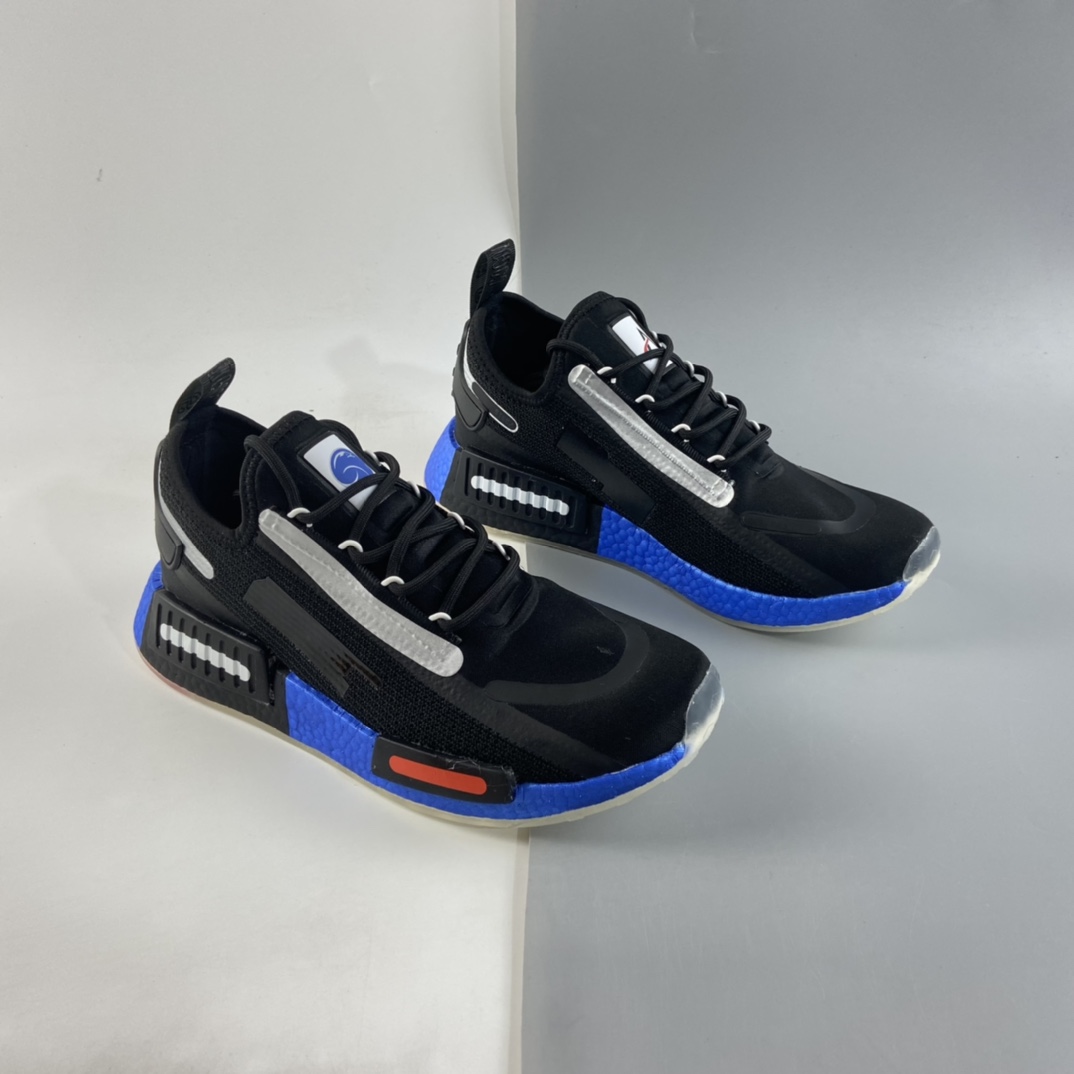 P220  AD NMD_R1 SPECTOO 阿迪三叶草低帮休闲爆米花跑步鞋 FX6819
