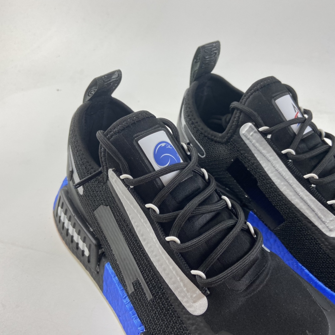 P220  AD NMD_R1 SPECTOO 阿迪三叶草低帮休闲爆米花跑步鞋 FX6819