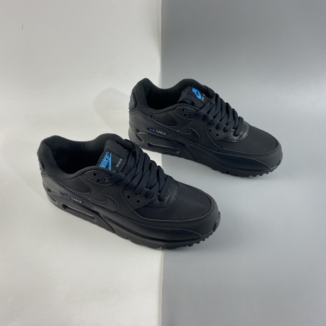 P200  NIKE Air Max 90 “Black” 黑蓝色 30周年纪念款 DC4116-002