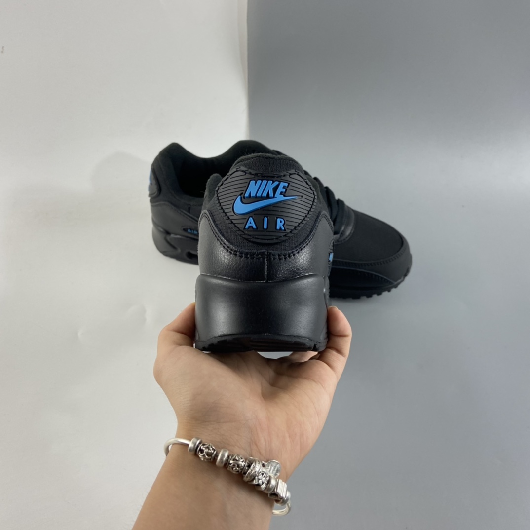 P200  NIKE Air Max 90 “Black” 黑蓝色 30周年纪念款 DC4116-002