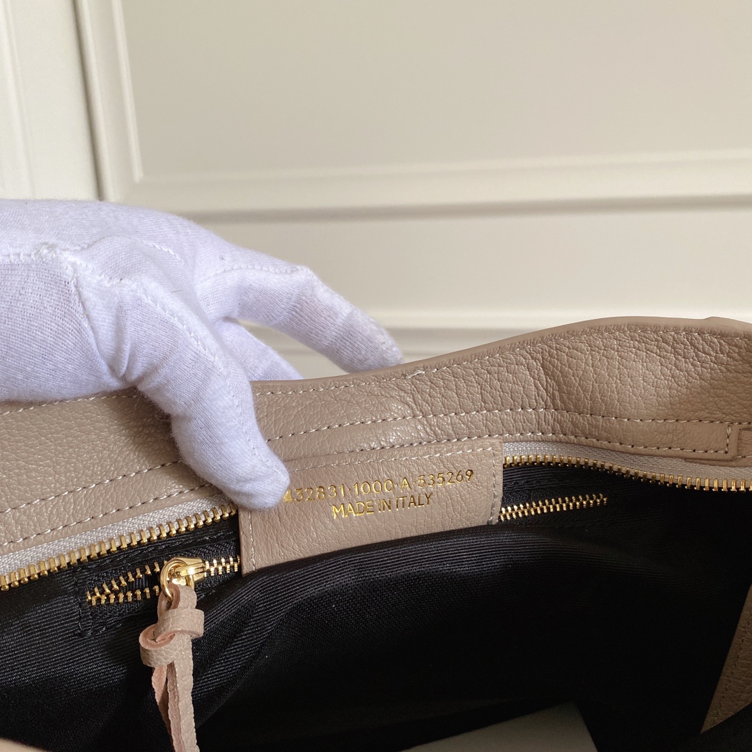 Balenciaga Le City Small Bag, Goat Leather, Gold Hardware, Adjustable Strap 10 i1628142515 7539 8