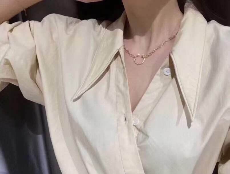 Cartier 超美钉子项链 江疏影同款