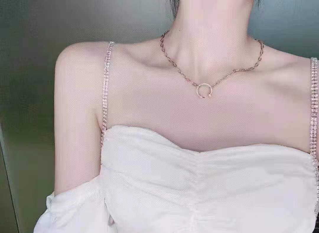 Cartier 超美钉子项链 江疏影同款