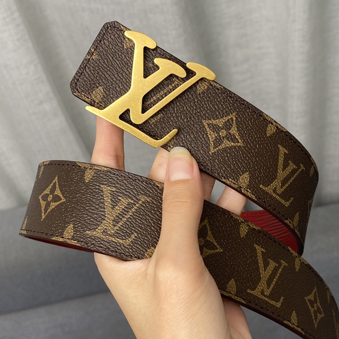 Louis Vuitton Belts Men Canvas