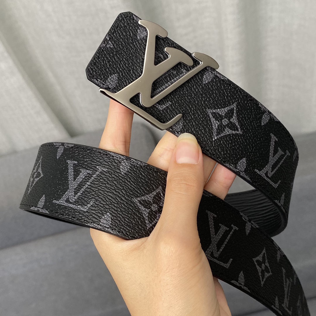 Louis Vuitton Belts Men Canvas