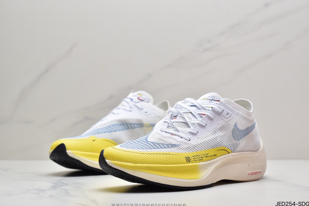 160 耐克Nike ZoomX Vaporfly Next% 马拉松跑步鞋DM9056-100