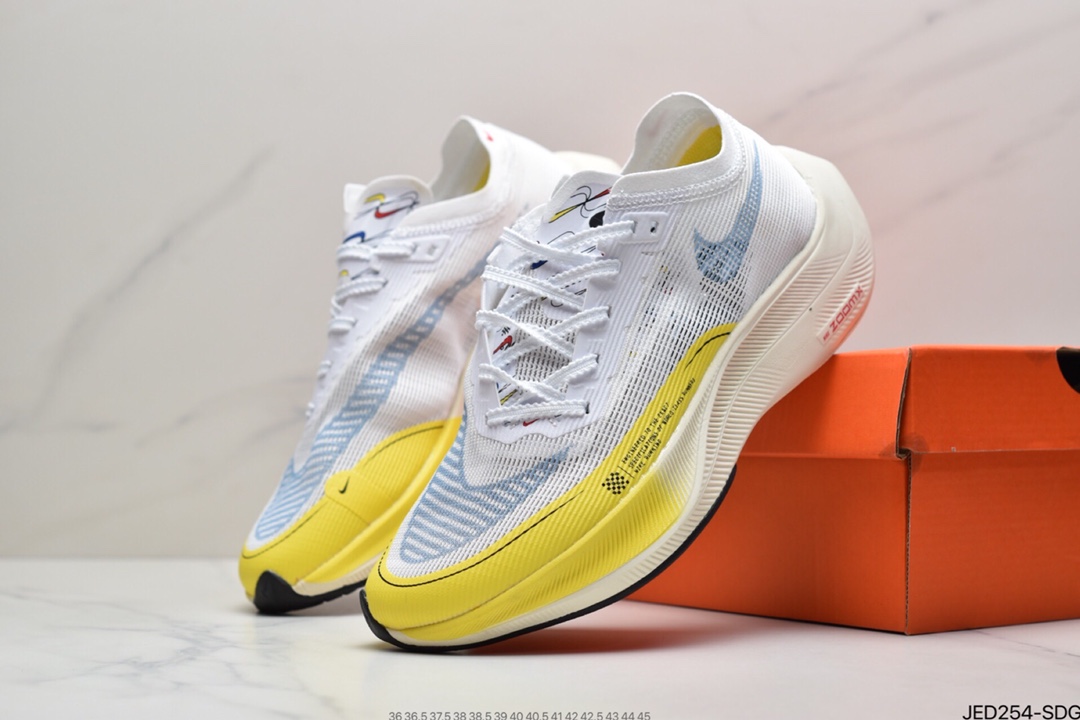 160 耐克Nike ZoomX Vaporfly Next% 马拉松跑步鞋DM9056-100