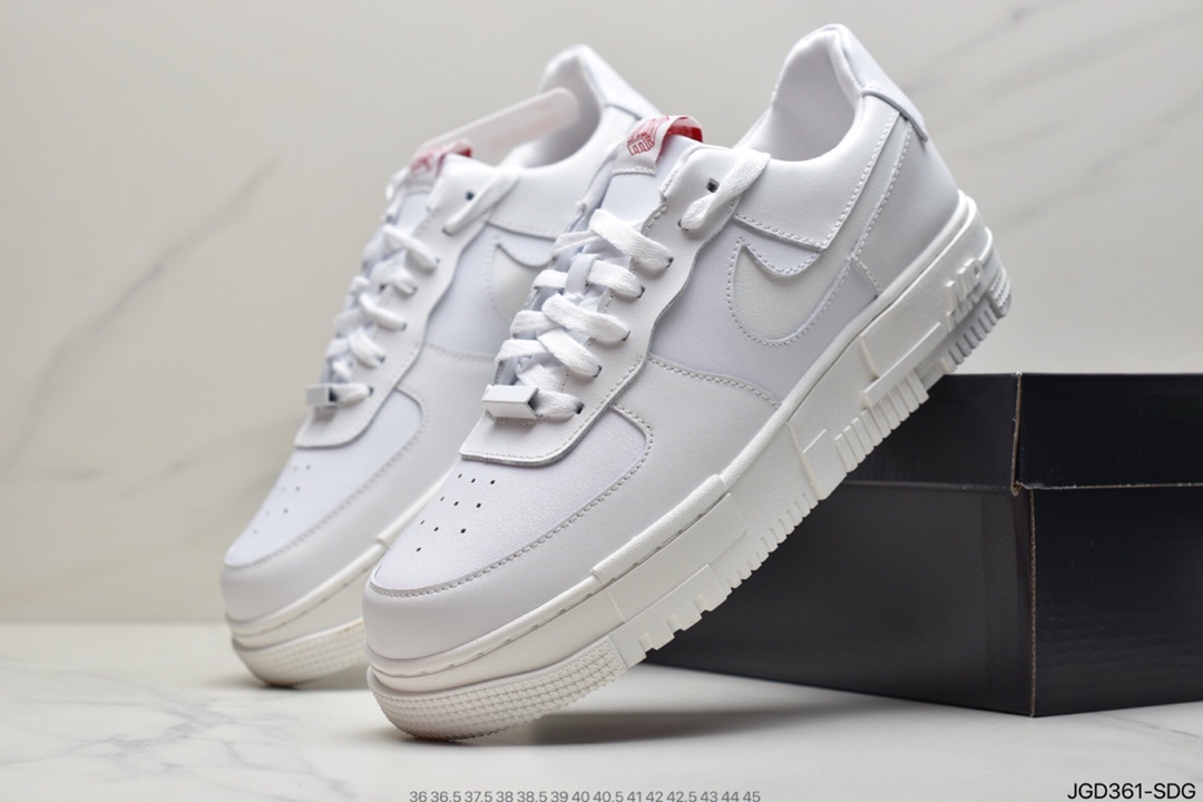 180 耐克/NIKE 耐克空军低帮板鞋  白豹纹 小清新解构风运动板鞋H9632-101