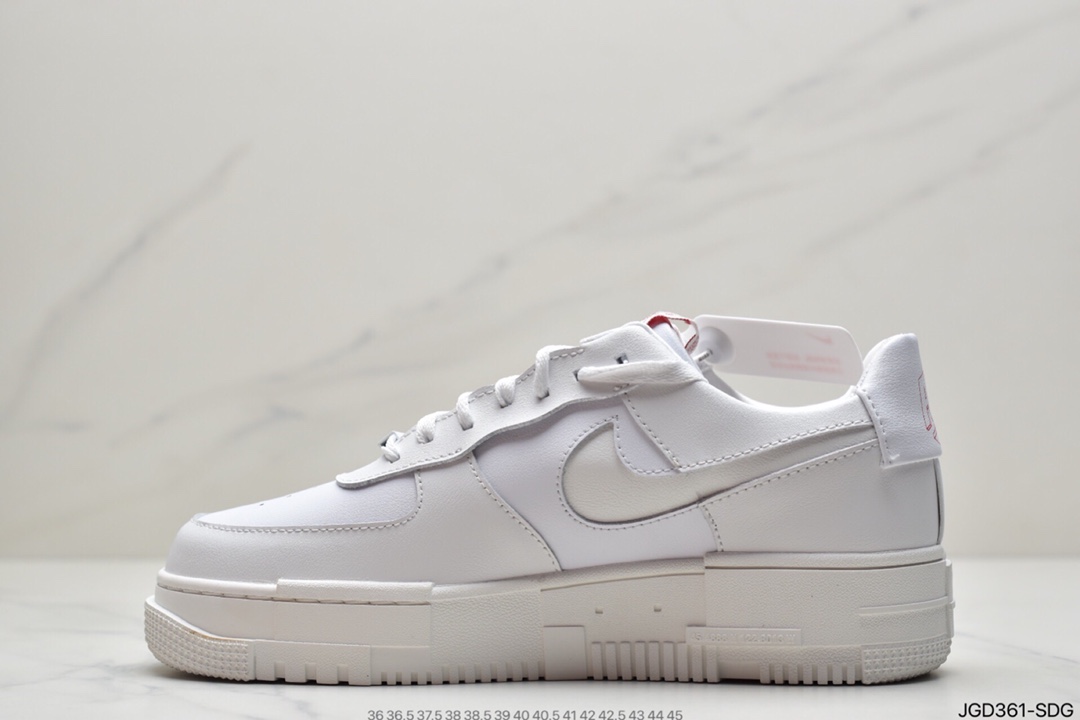 180 耐克/NIKE 耐克空军低帮板鞋  白豹纹 小清新解构风运动板鞋H9632-101