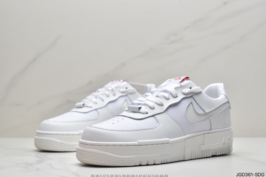 180 耐克/NIKE 耐克空军低帮板鞋  白豹纹 小清新解构风运动板鞋H9632-101