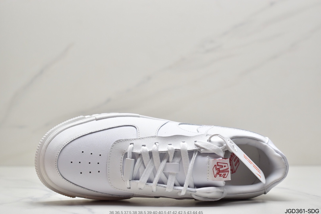 180 耐克/NIKE 耐克空军低帮板鞋  白豹纹 小清新解构风运动板鞋H9632-101