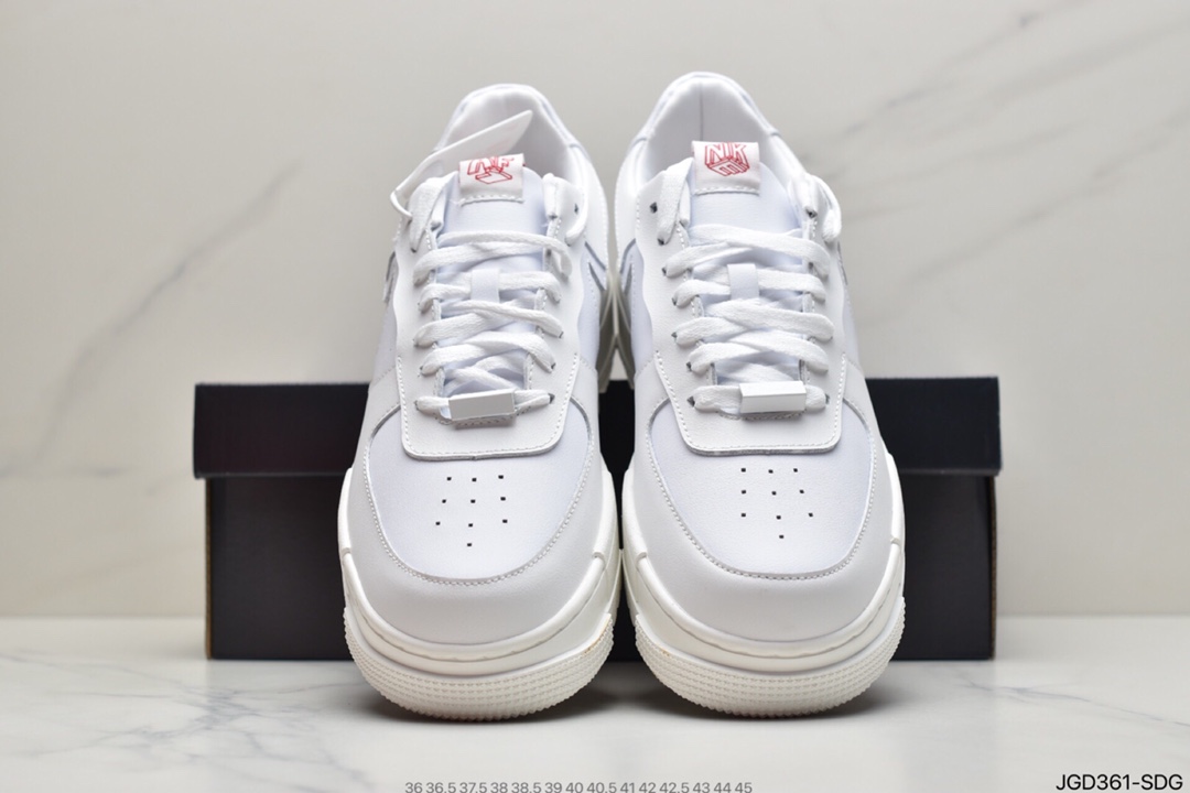 180 耐克/NIKE 耐克空军低帮板鞋  白豹纹 小清新解构风运动板鞋H9632-101