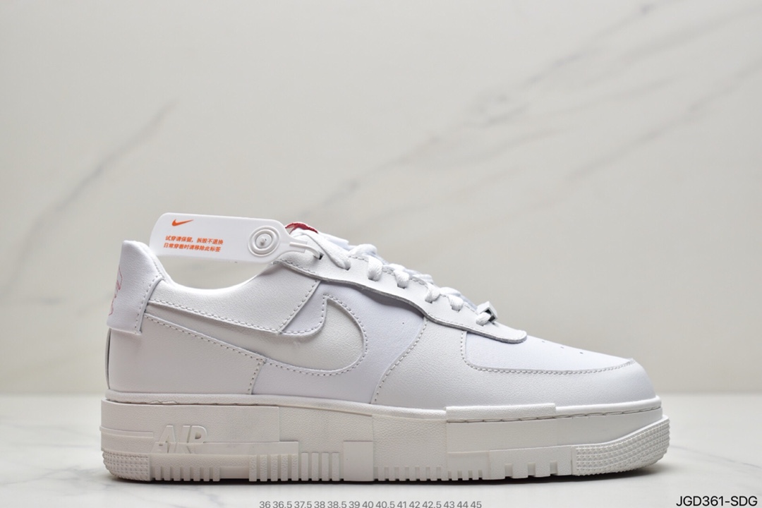 180 耐克/NIKE 耐克空军低帮板鞋  白豹纹 小清新解构风运动板鞋H9632-101
