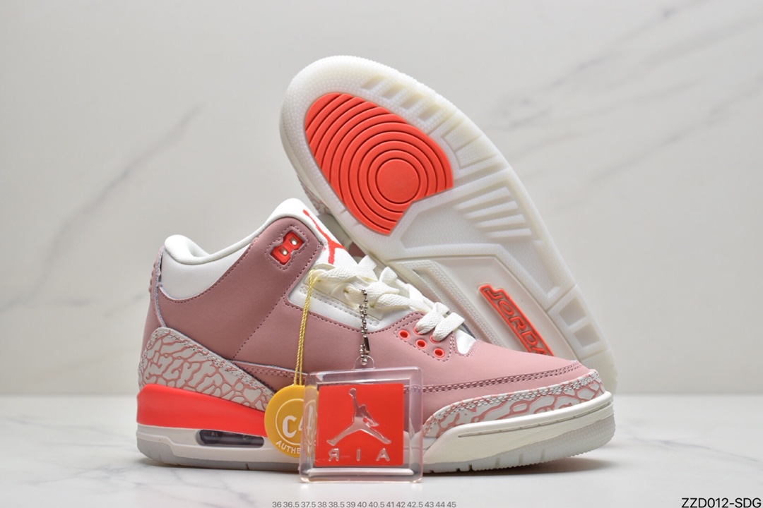 250 耐克NIKE Air Jordan  3 Retro NRG JTH  乔3文化篮球鞋CK9246-600