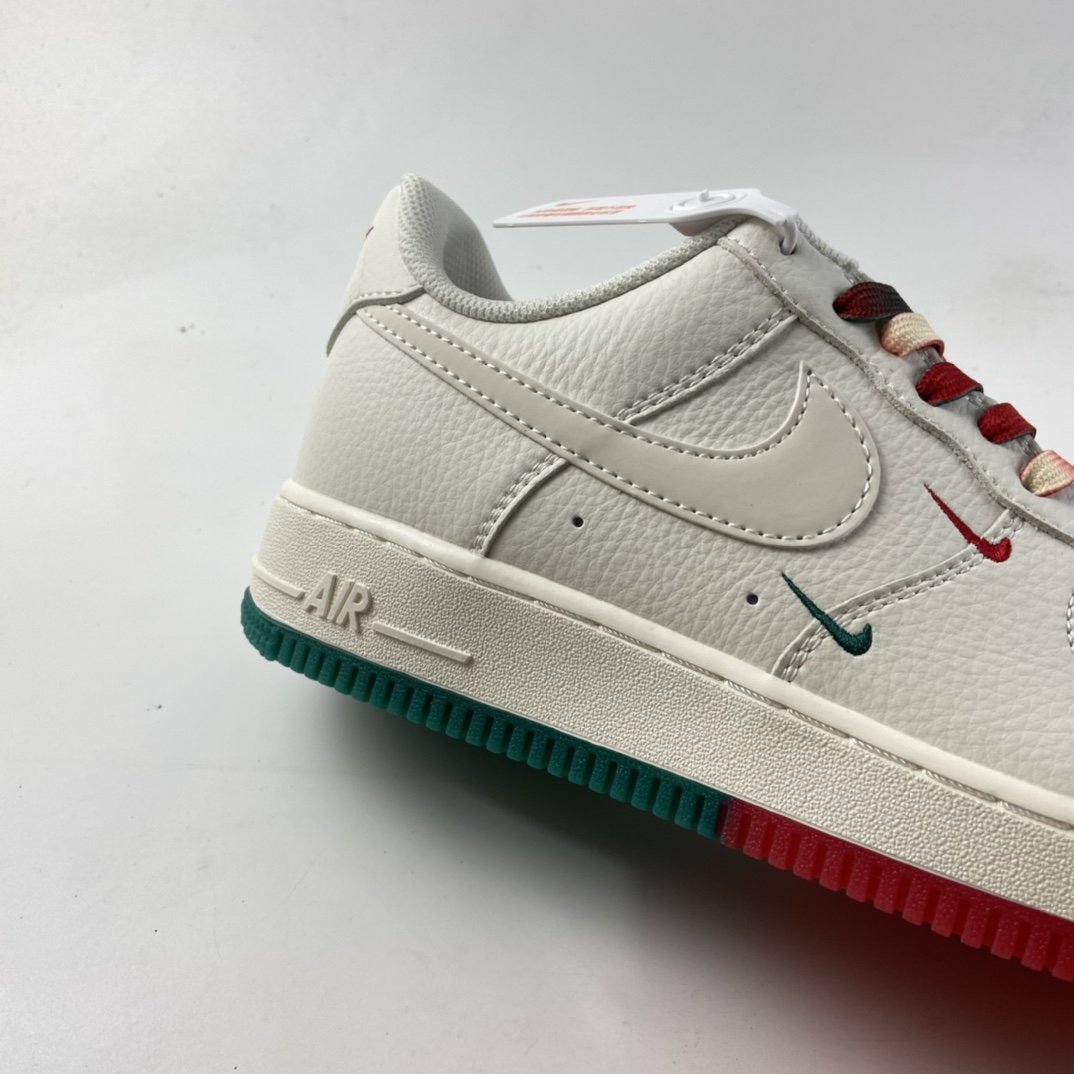 P260  NIKE  Air Force 1 Low ’07 “米红绿”密尔沃基雄鹿队板鞋  BU6638-180