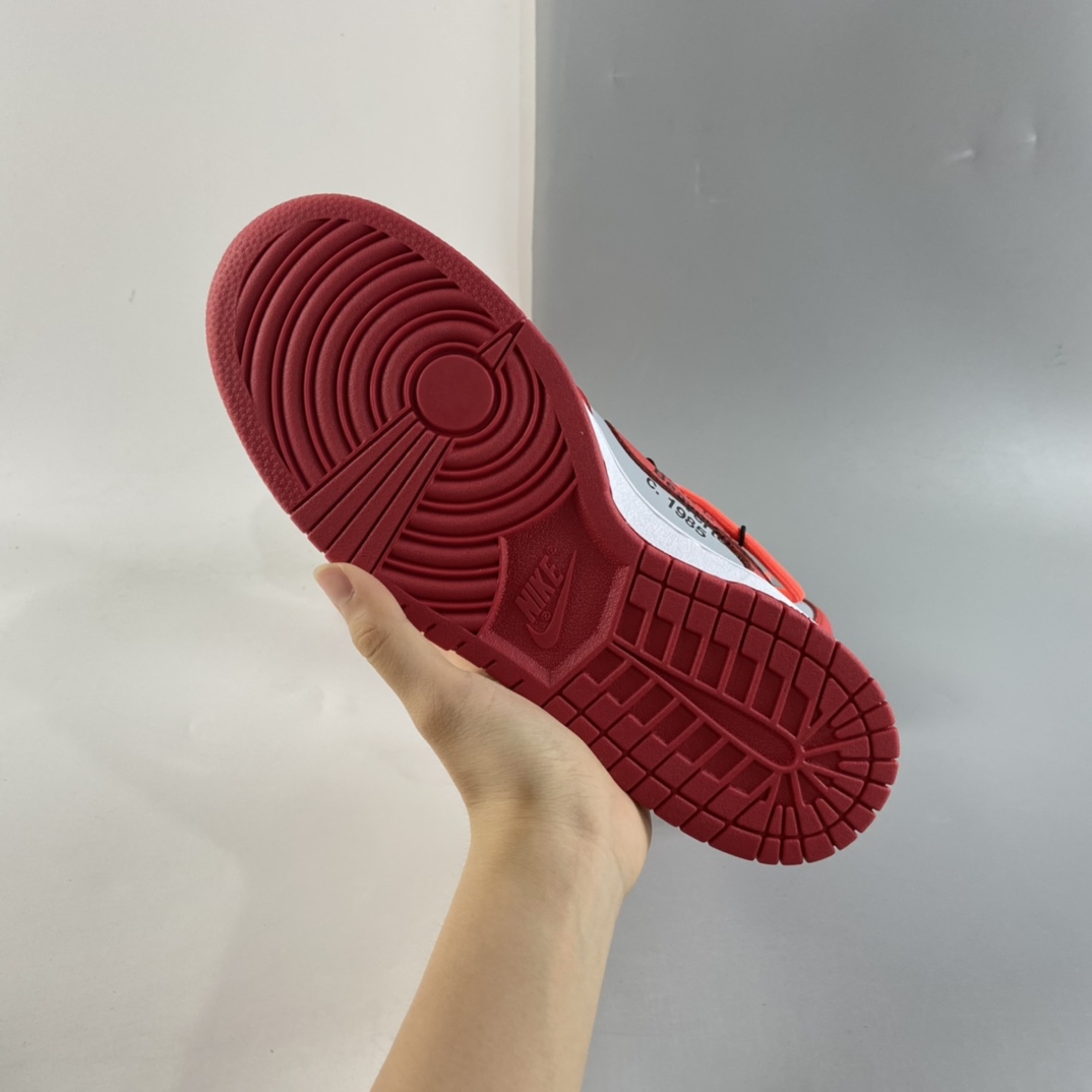P300  OFF-WHITE x Futura x NIKE Dunk Low 扣篮系列低帮经典百搭休闲运动板鞋 CT0856-600