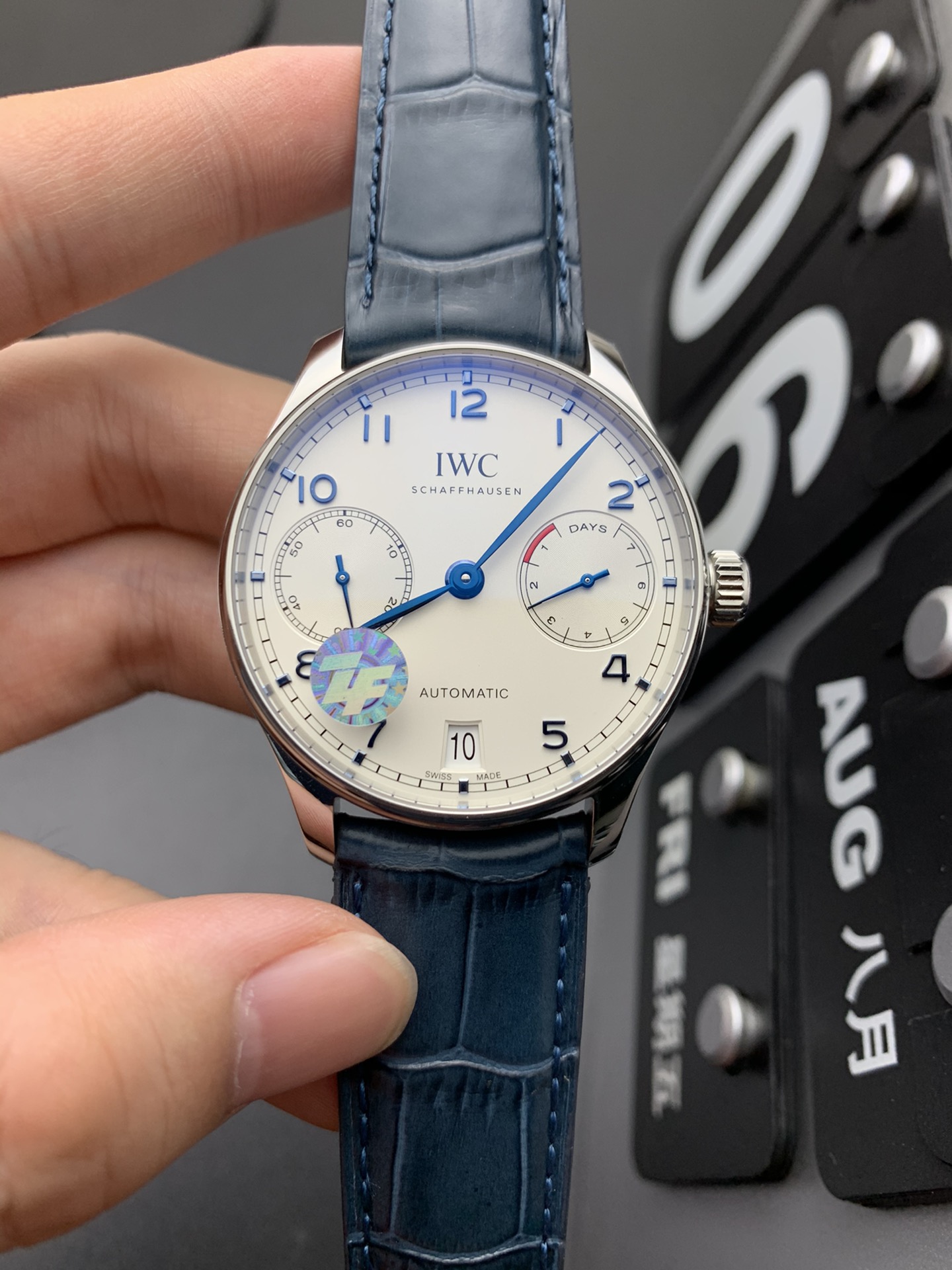 IWC 白面蓝针葡七