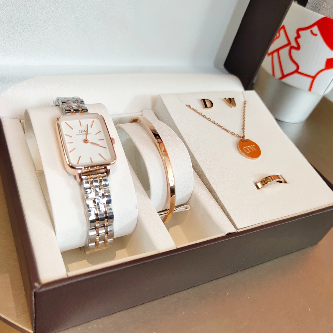 Daniel Wellington Classic Five-Piece Set: Exaggerated Charm for Life Journeys - 图片 2