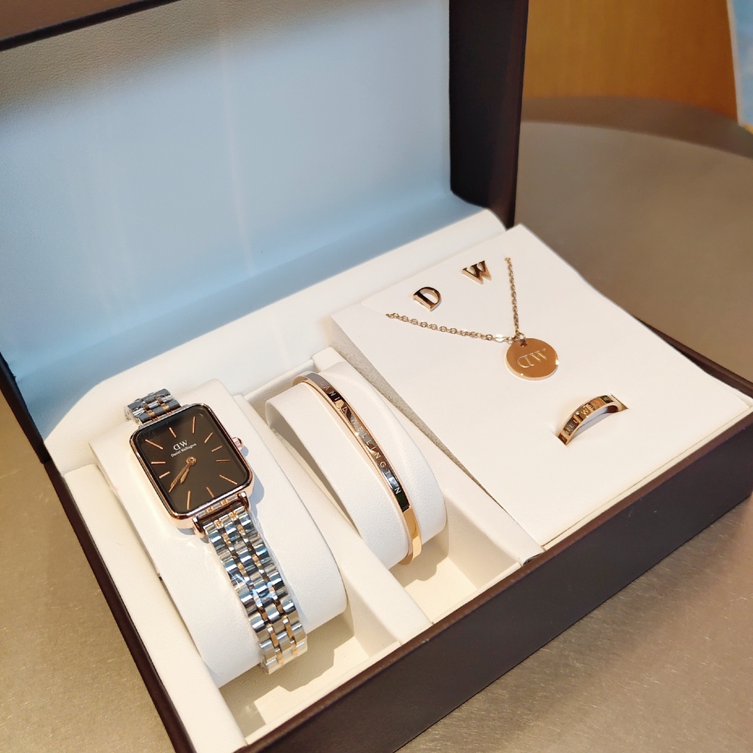 Daniel Wellington Classic Five-Piece Set: Exaggerated Charm for Life Journeys - 图片 3