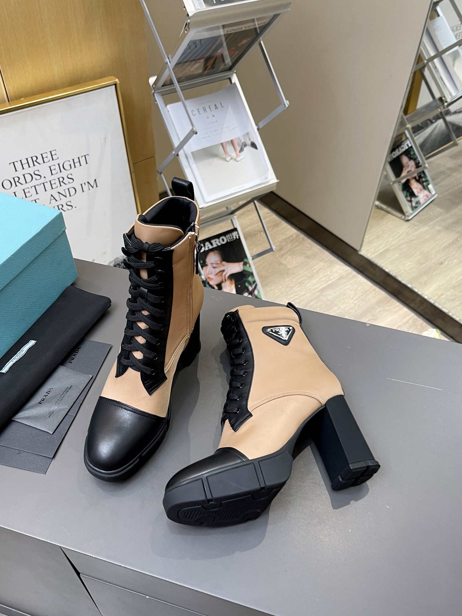 “Prada 2021 Winter High-Heel Shoes Collection: Stylish, Comfortable, and Italian-Made” - 图片 8