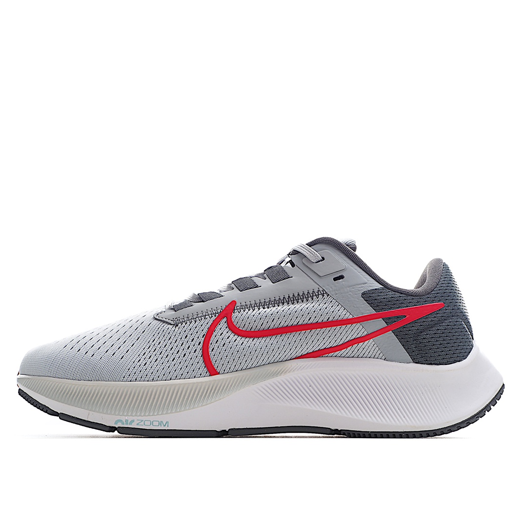 G5 NK Air Zoom Pegasus 38 针织透气 登月38代兼顾迅疾外观和稳固脚感，后跟覆面和中足动态支撑巧妙融合，缔造稳定顺畅的迈步体验