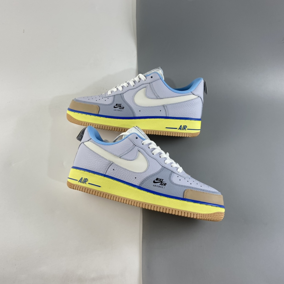 P220  NIKE Air Force 1 Premium “Blue pot cookies” 休闲板鞋 CV3039-102