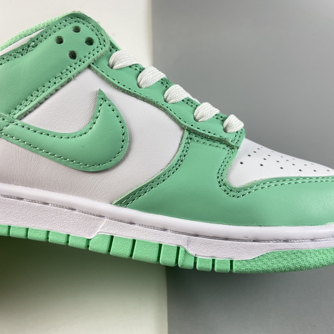 P280   NIKE SB Dunk Low ”White/Green Glow” “蒂芙尼绿白”扣篮滑板板鞋 DD1503-105