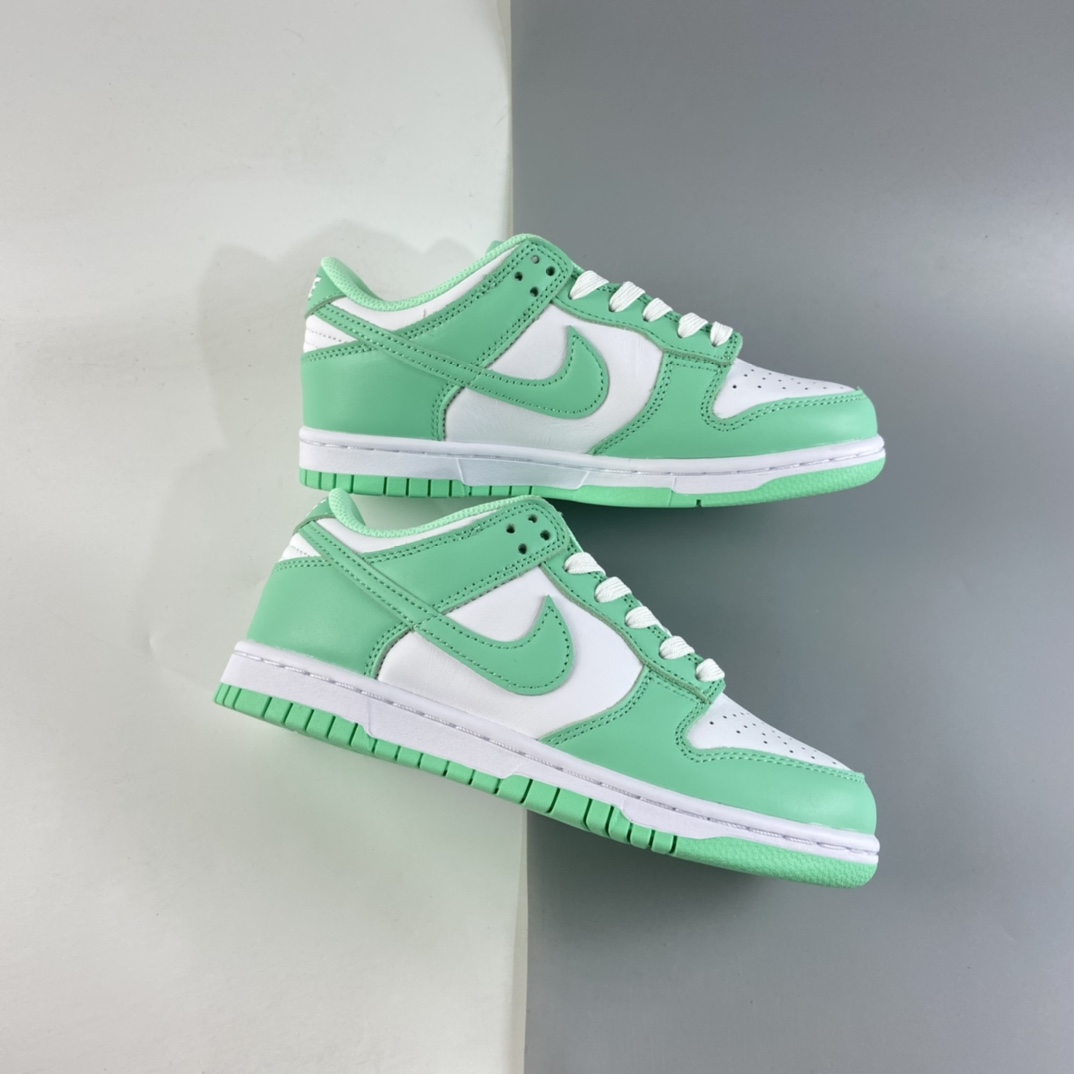 P280   NIKE SB Dunk Low ”White/Green Glow” “蒂芙尼绿白”扣篮滑板板鞋 DD1503-105