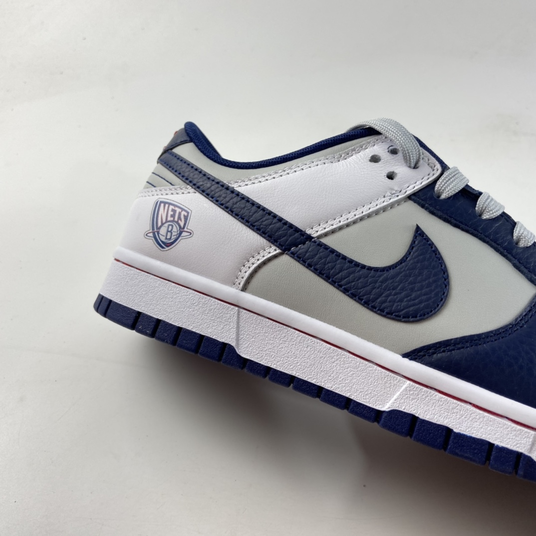 P350   NIKE Dunk Low ” Brooklyn Nets ” NBA75周年 布鲁克林篮网板鞋 DD3363-001