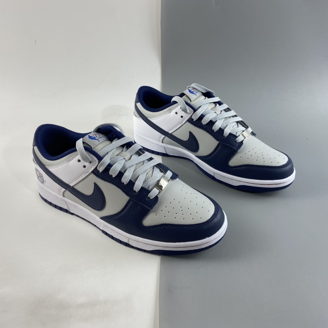 P350   NIKE Dunk Low ” Brooklyn Nets ” NBA75周年 布鲁克林篮网板鞋 DD3363-001