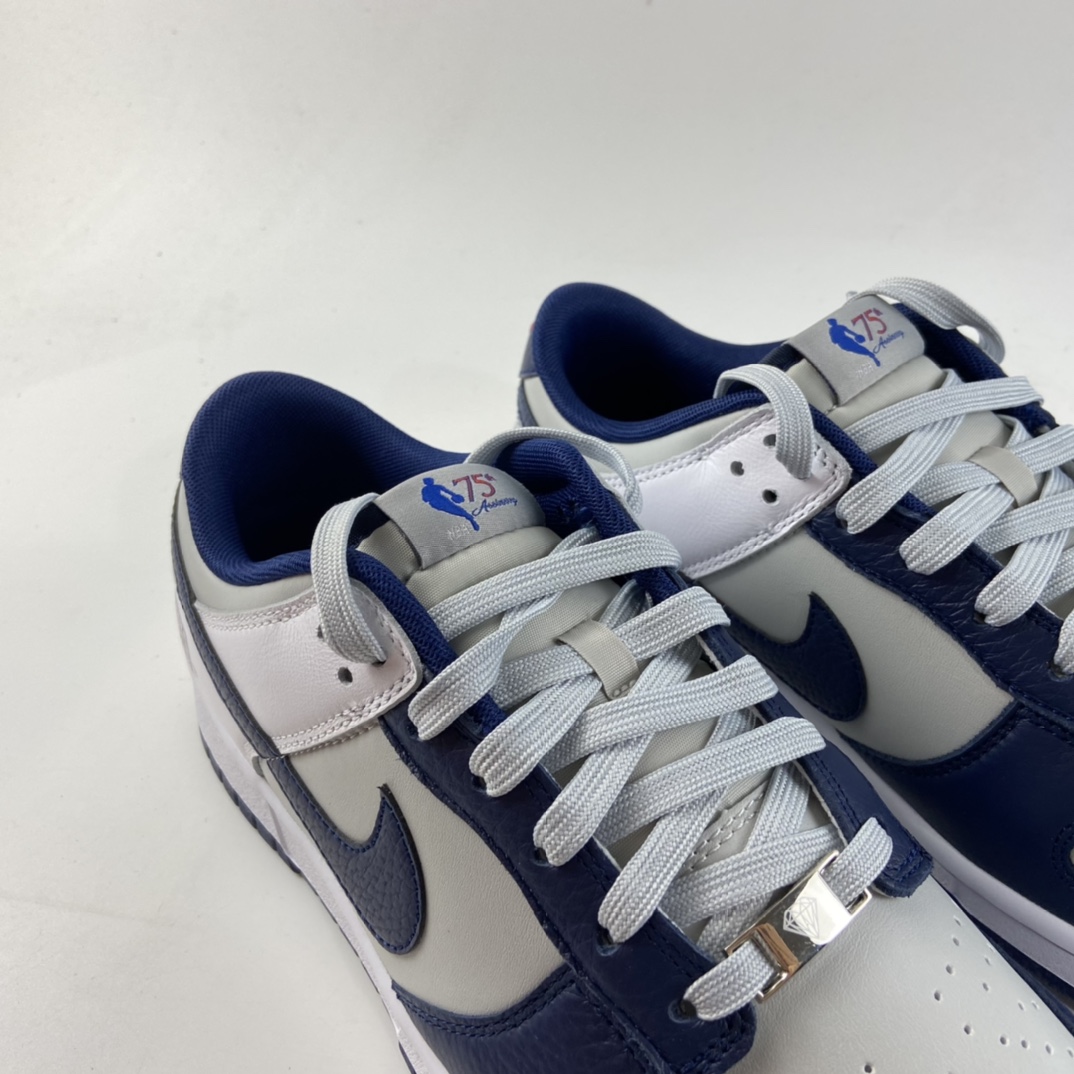 P350   NIKE Dunk Low ” Brooklyn Nets ” NBA75周年 布鲁克林篮网板鞋 DD3363-001