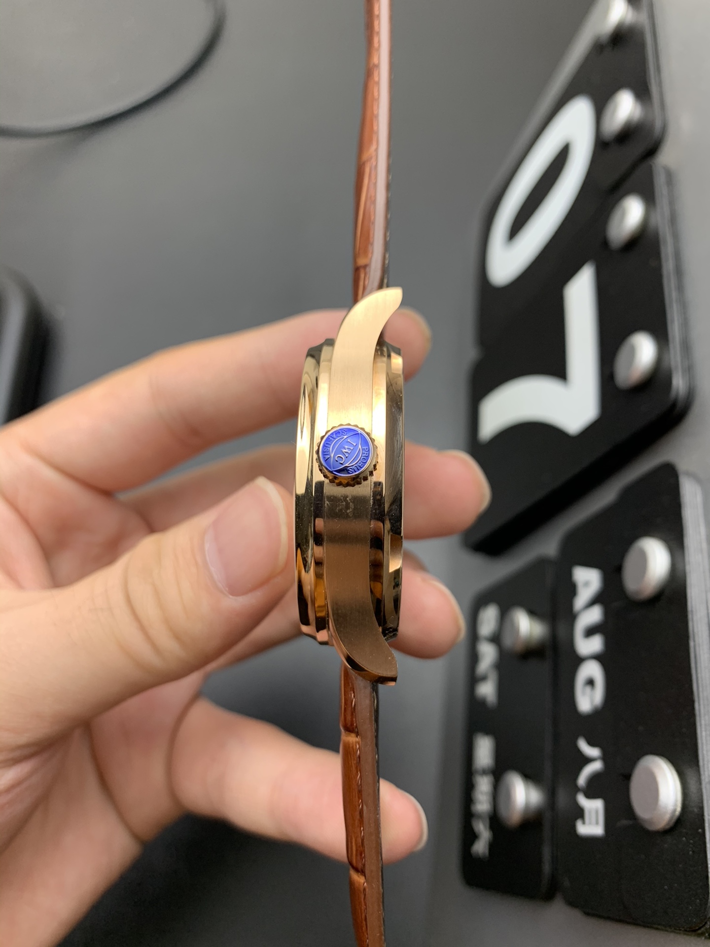 IWC 玫瑰金葡七