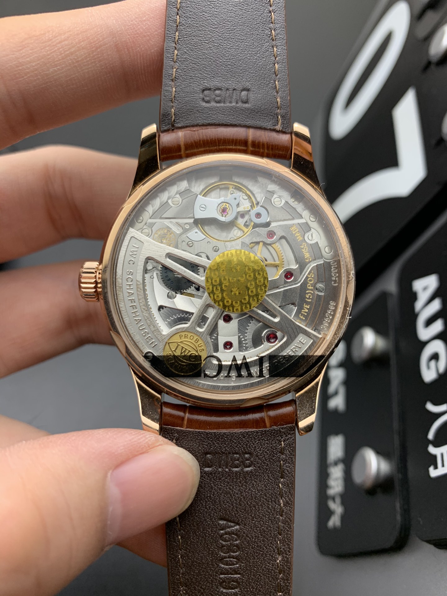 IWC 玫瑰金葡七