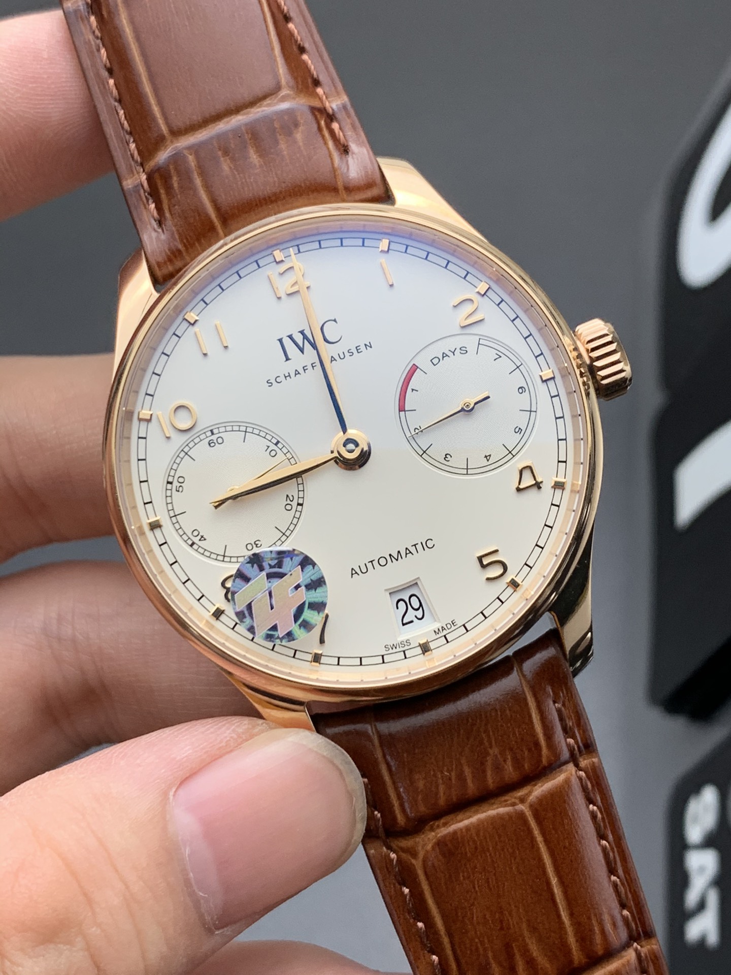 IWC 玫瑰金葡七
