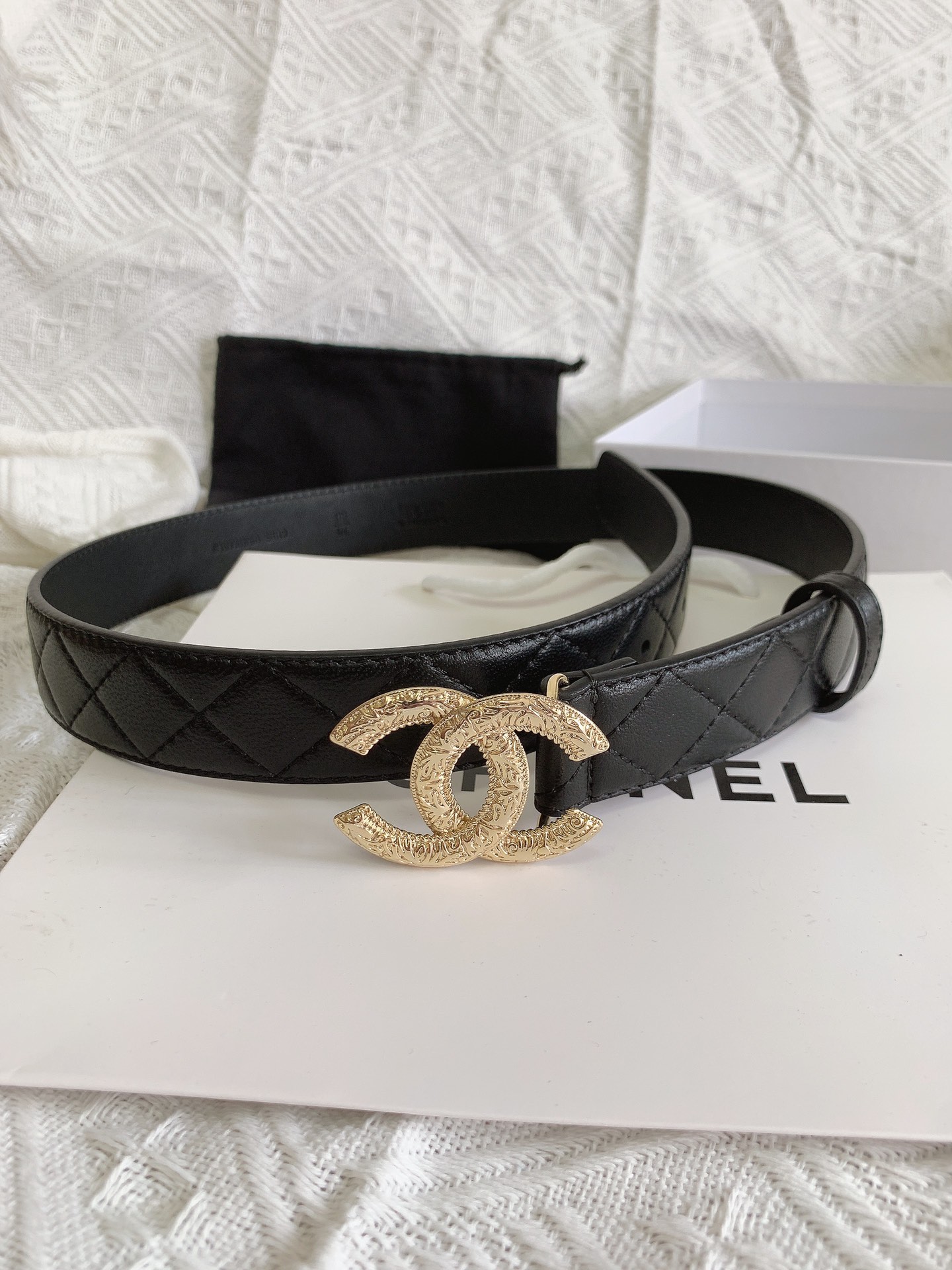 Stylish Womens Belt: Pure Copper Gold Import, Delicate, Comfy, 3.0cm Width - 图片 4