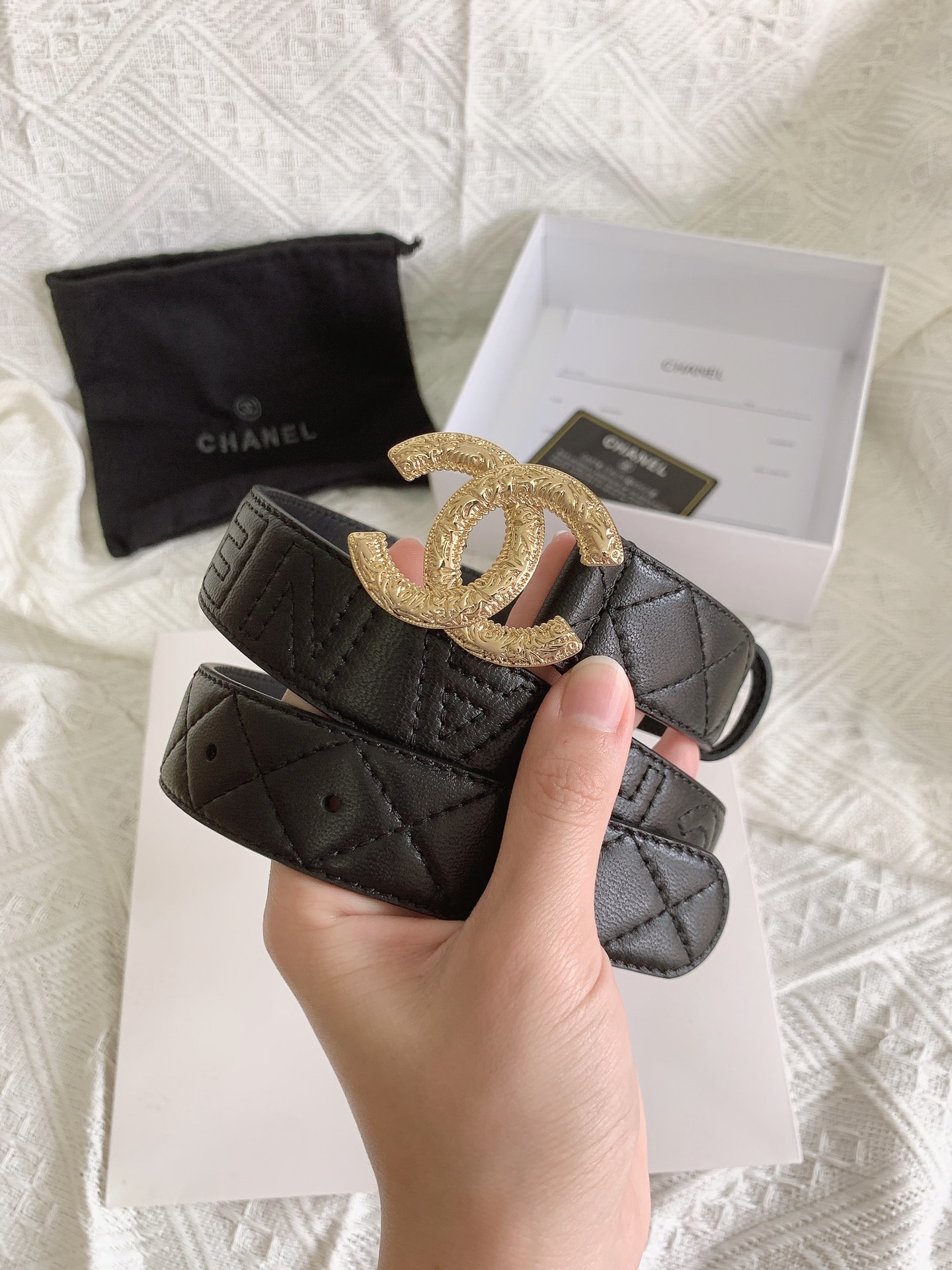 Stylish Womens Belt: Pure Copper Gold Import, Delicate, Comfy, 3.0cm Width - 图片 5