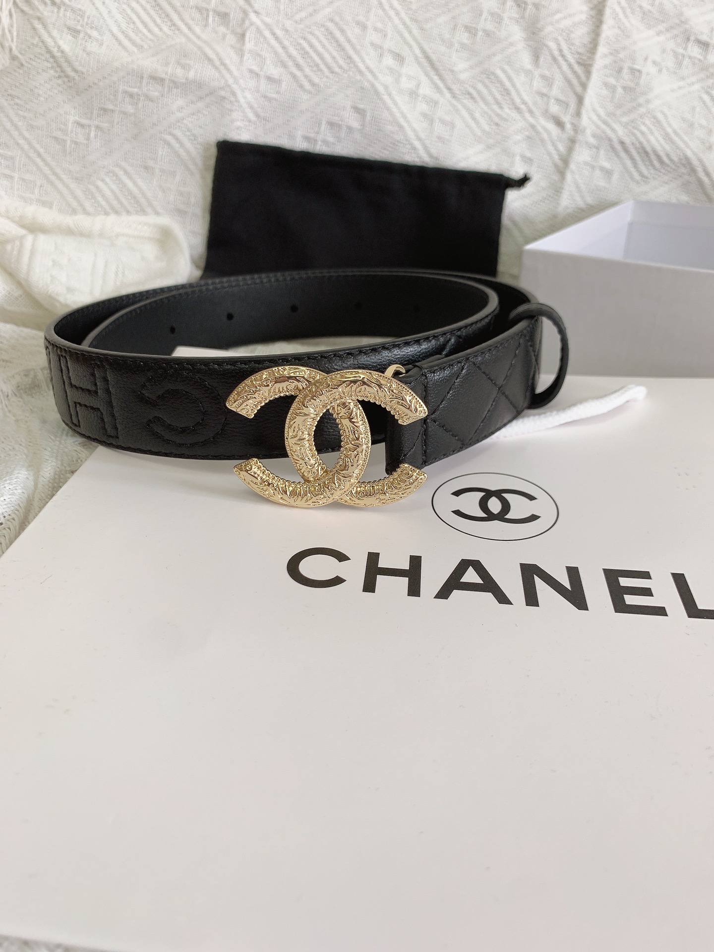 Stylish Womens Belt: Pure Copper Gold Import, Delicate, Comfy, 3.0cm Width - 图片 1