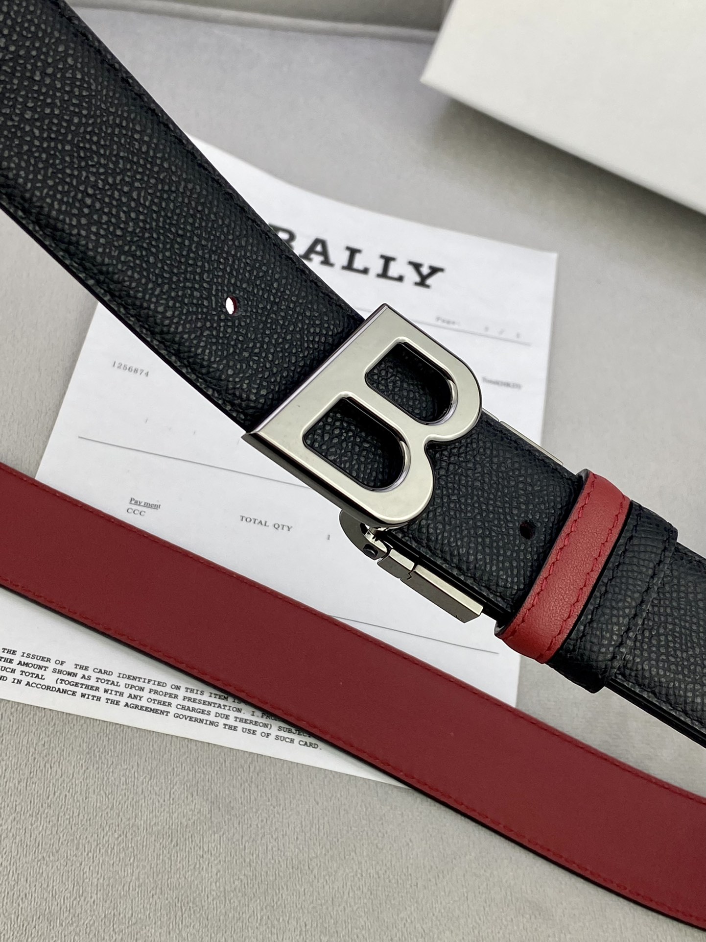Authentic 3.5cm BALLY Barley Belts: Gold/Silver Buttons, Trim as Needed - 图片 6
