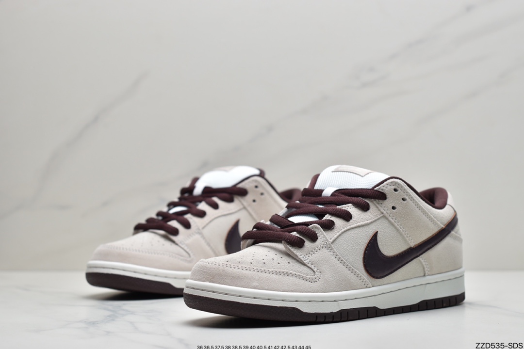 250 耐克NK SB Dunk Low ”Desert Sand”深棕配色BQ6817-004