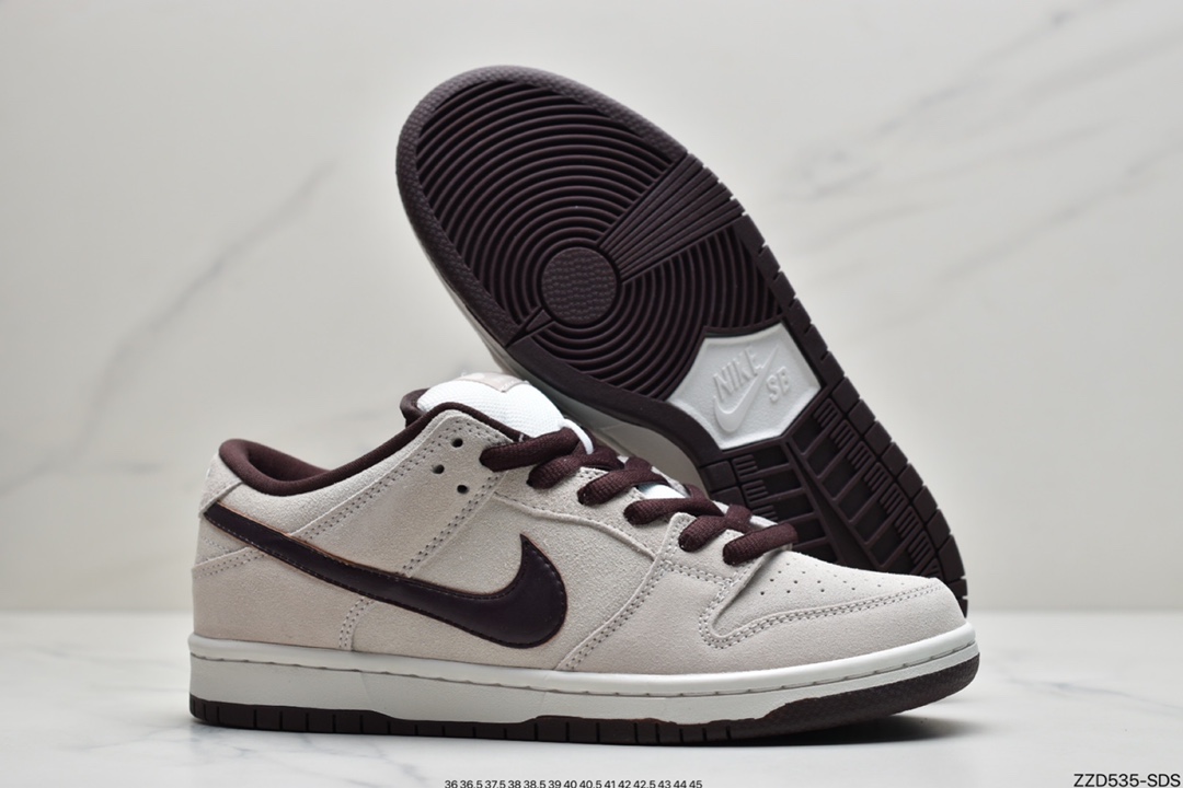 250 耐克NK SB Dunk Low ”Desert Sand”深棕配色BQ6817-004