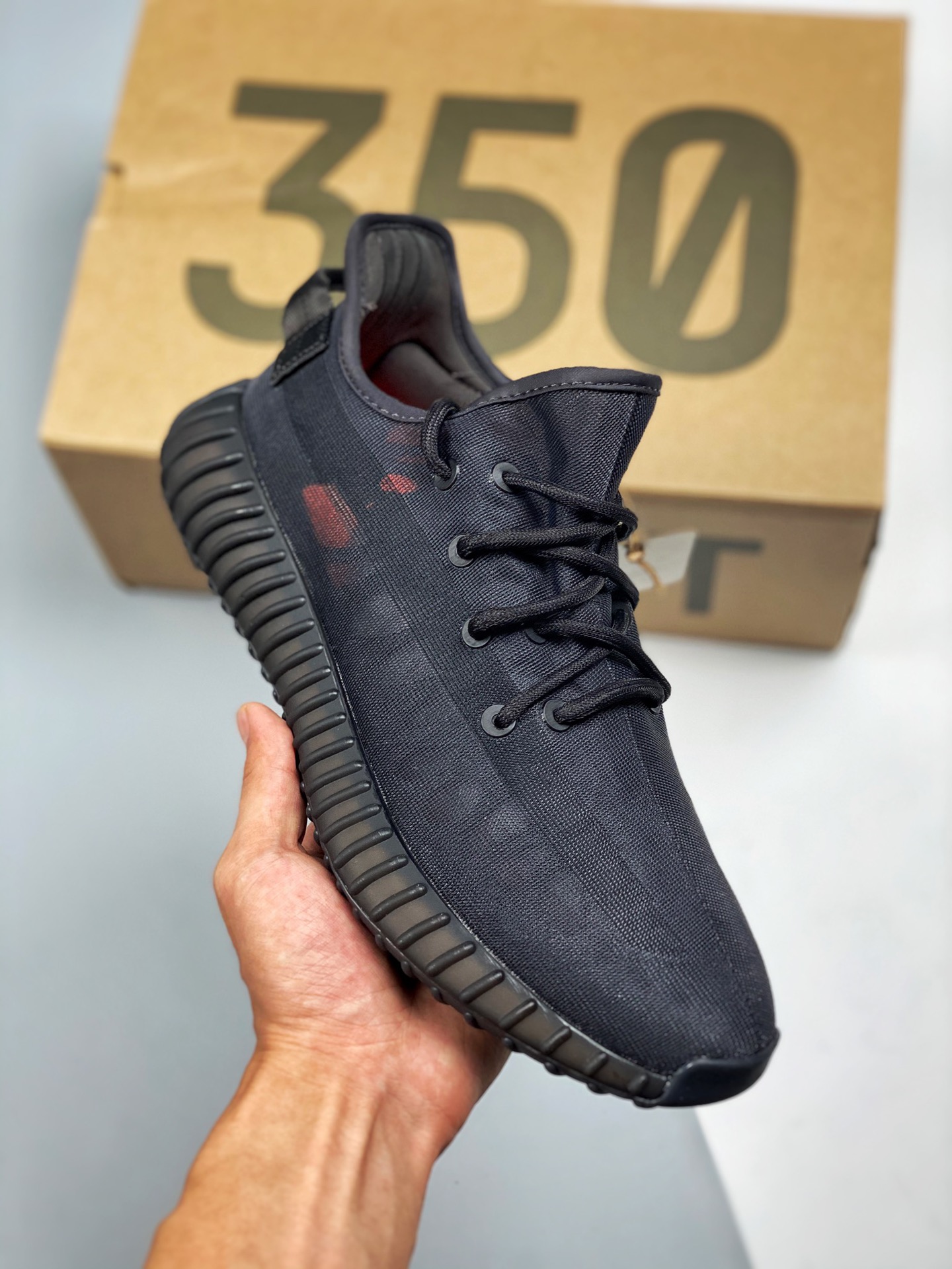 Canal exclusivo, versión original pura verificable Yeezy 350V2 "Mono Clay" negro 🔝probado sin probabilidad d…