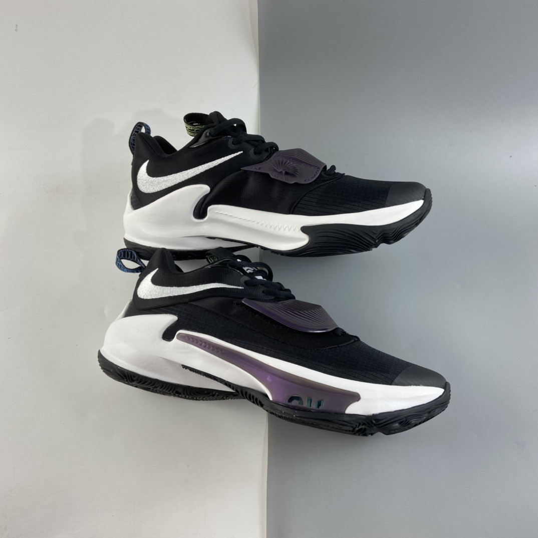 P240  NIKE Zoom Freak 3”Midnight Navy”字母哥三代低帮休闲运动篮球鞋“黑白深紫”DA0694-001