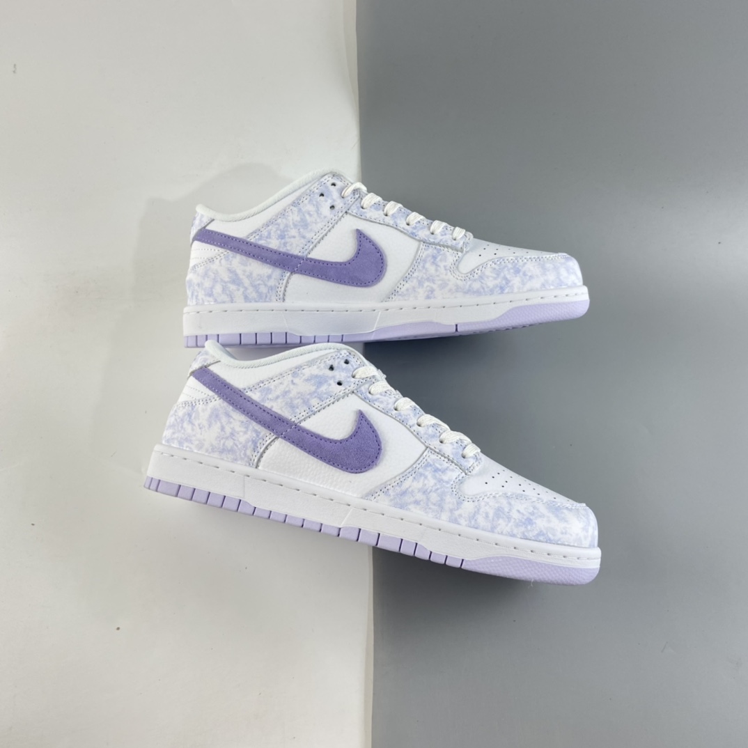 P320  NIKE SB Dunk Low Prm 白浅紫配色SB扣碎篮板时尚休闲板鞋 DM9467-500