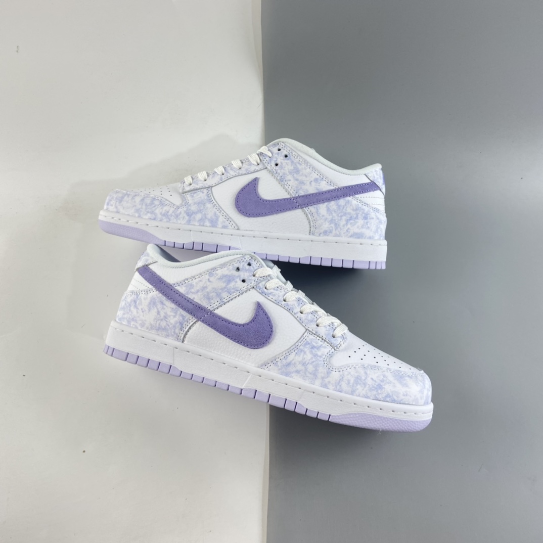 P320  NIKE SB Dunk Low Prm 白浅紫配色SB扣碎篮板时尚休闲板鞋 DM9467-500